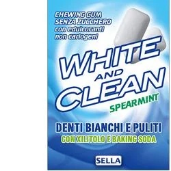 SELLA White And Clean Kaugummi, 28 Stück
