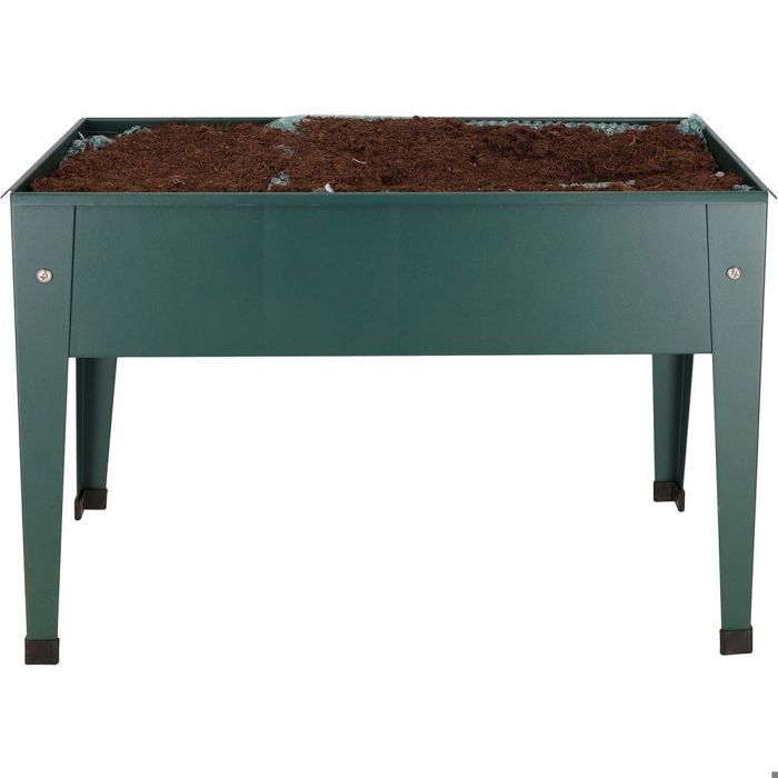 Carré potager - ESSCHERT'S GARDEN - Métal - 62 x 29 x 45 cm - 20 L - Vert