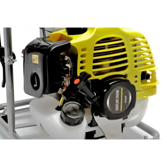 VARAN Benzine Waterpomp - 2-takt 43cc 2 pk - Debiet 8 m³/u - Maximale opvoerhoogte 35 m