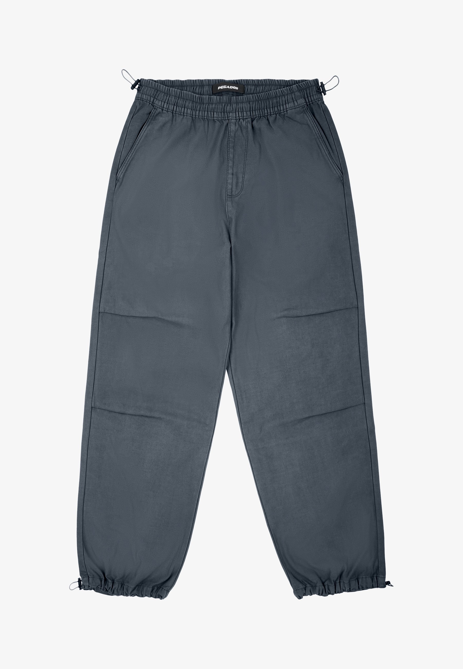Pegador ASHTON PARACHUTE PANTS - Housut - harmaa