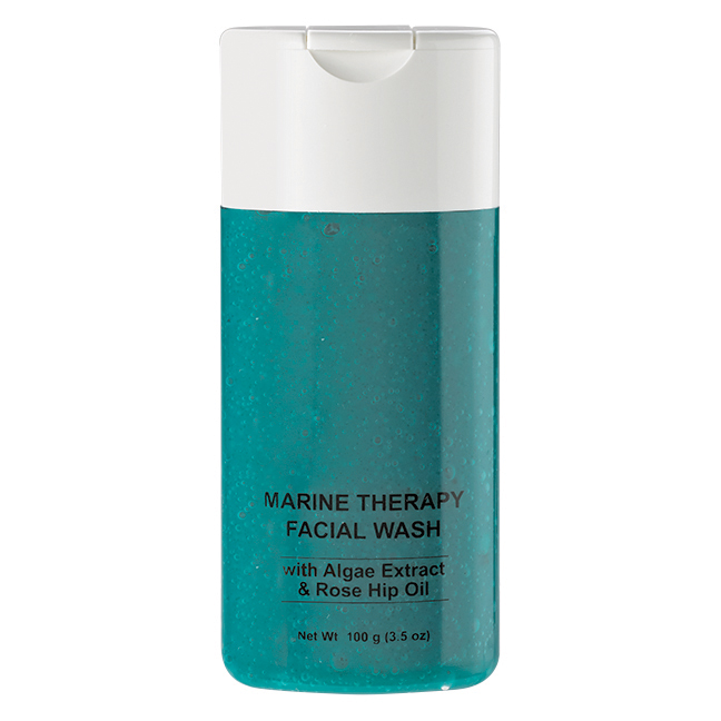 Gel de ducha facial de terapia marina