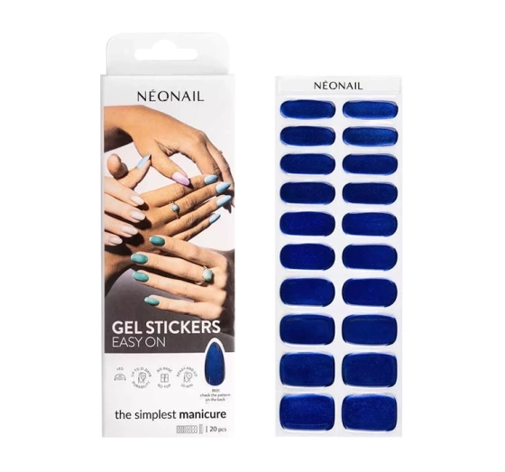 Neonail Hybryda w naklejkach M01