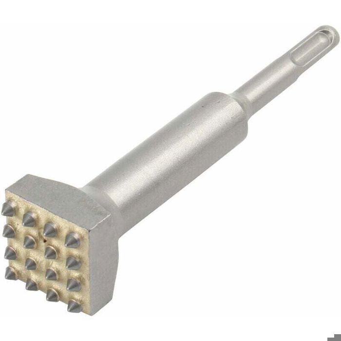 Perforateur Burineur Électrique Marteau Piqueur Outil pour Béton Mur Carrelage Rugosité Surface Argent