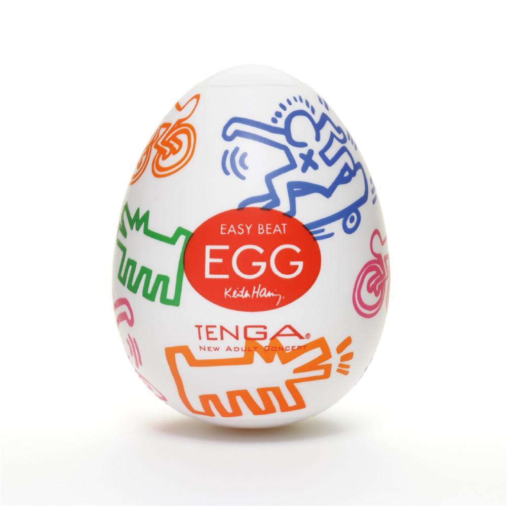 Tenga Easy Beat Egg Keith Haring Street