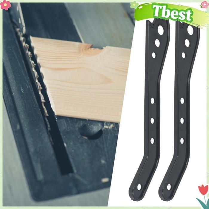 Safety push stick for woodworking, made of ABS with an ergonomic handle, for table saws, band saws, and router tables.