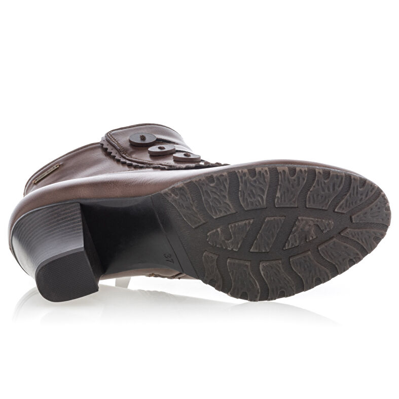 Braune Damenstiefel / Stiefeletten