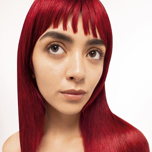 Komplet za trajno farbanje u veganskoj boji No Bleach London Vivid Red
