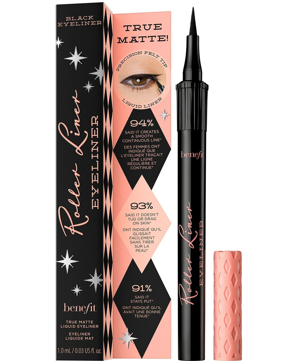 BENEFIT COSMETICS ROLLER LINER EYELINER LIQUIDE MAT