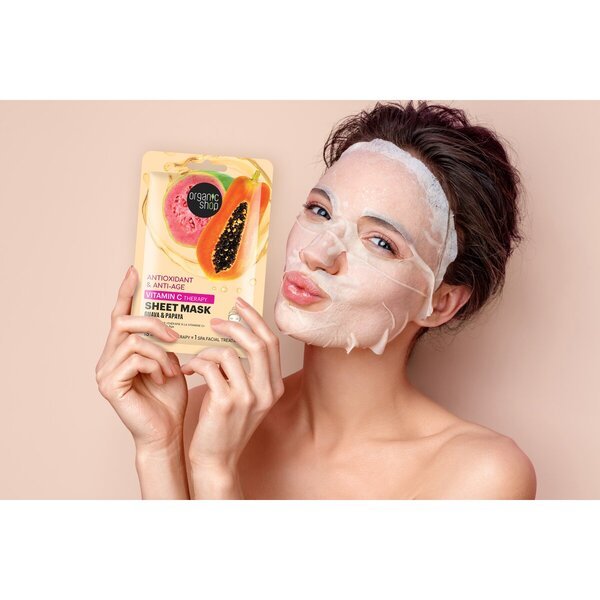 Organic Shop C vitamīna terapijas sejas maska<br>