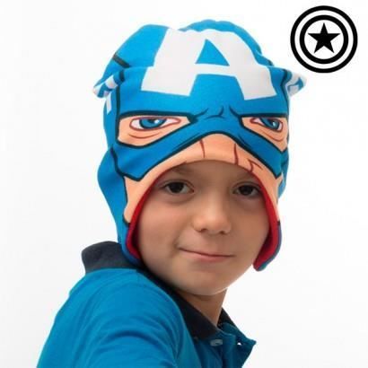 Gorro de Capitán América - Capitán América - Niño - Multicolor - Azul