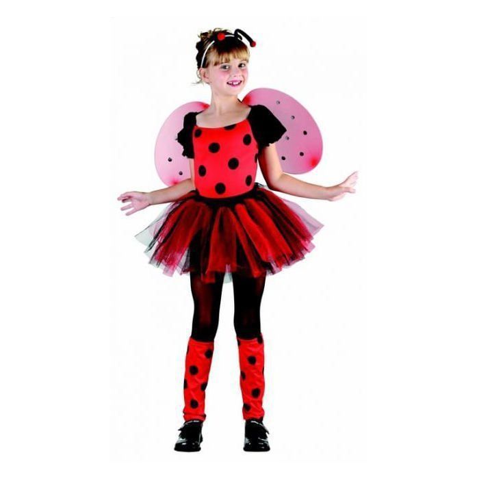 Ladybug costume for girls - Brand 175423 - Black and Multicolor - Ages 5 and up