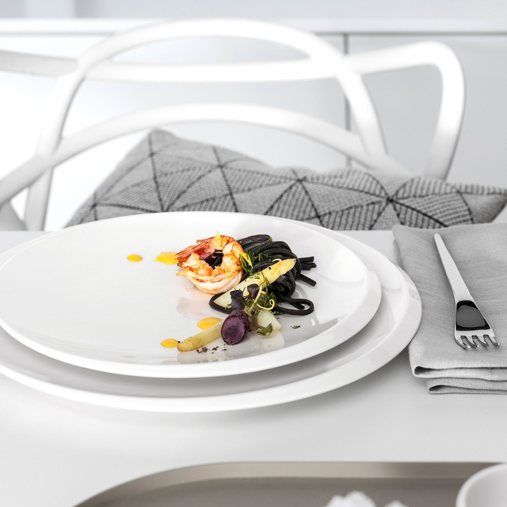 Assiette gourmande Villeroy & Boch NewMoon – 1 pièce