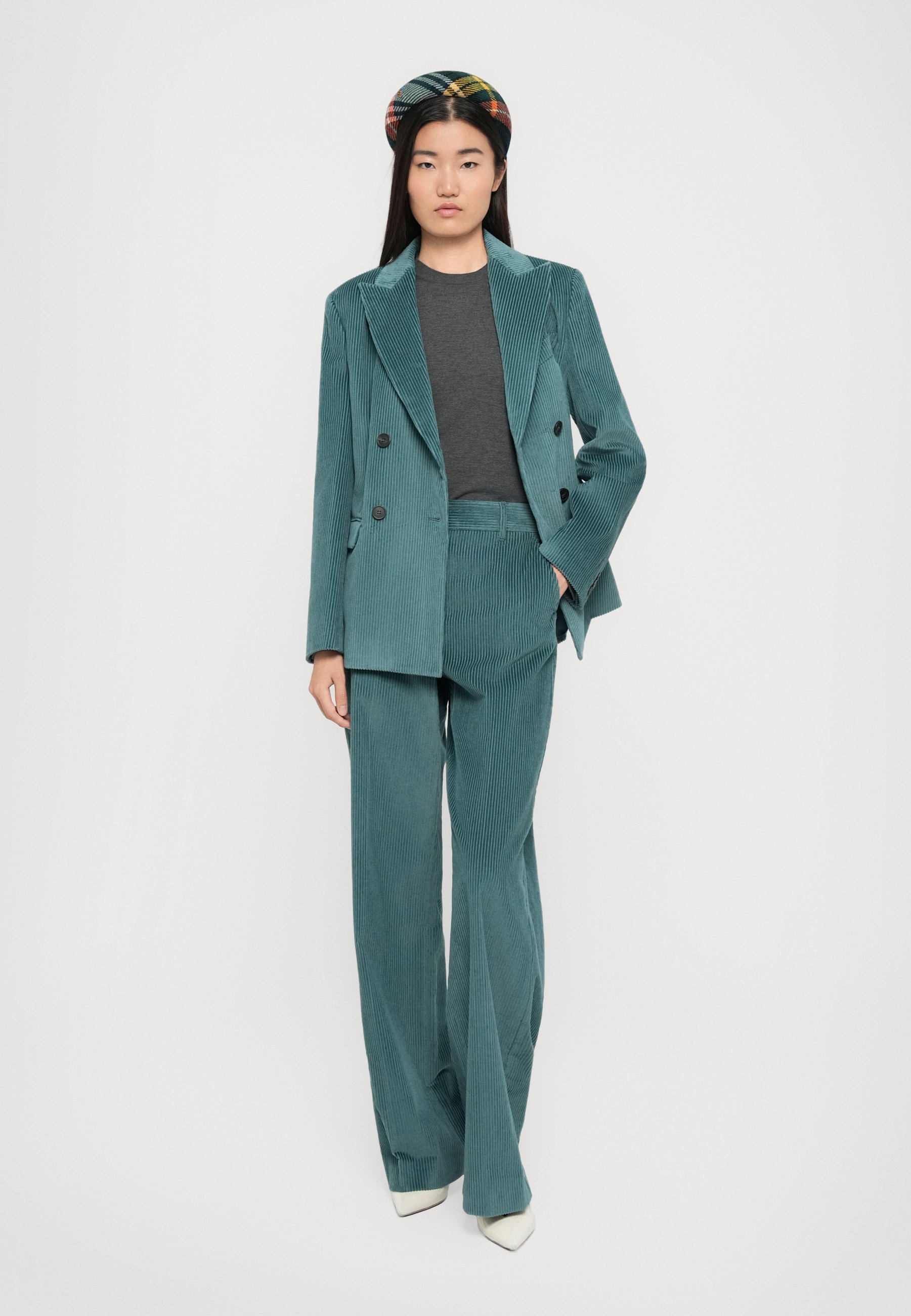 VÍKEND MaxMara KAtanga - Blazer - petrolio