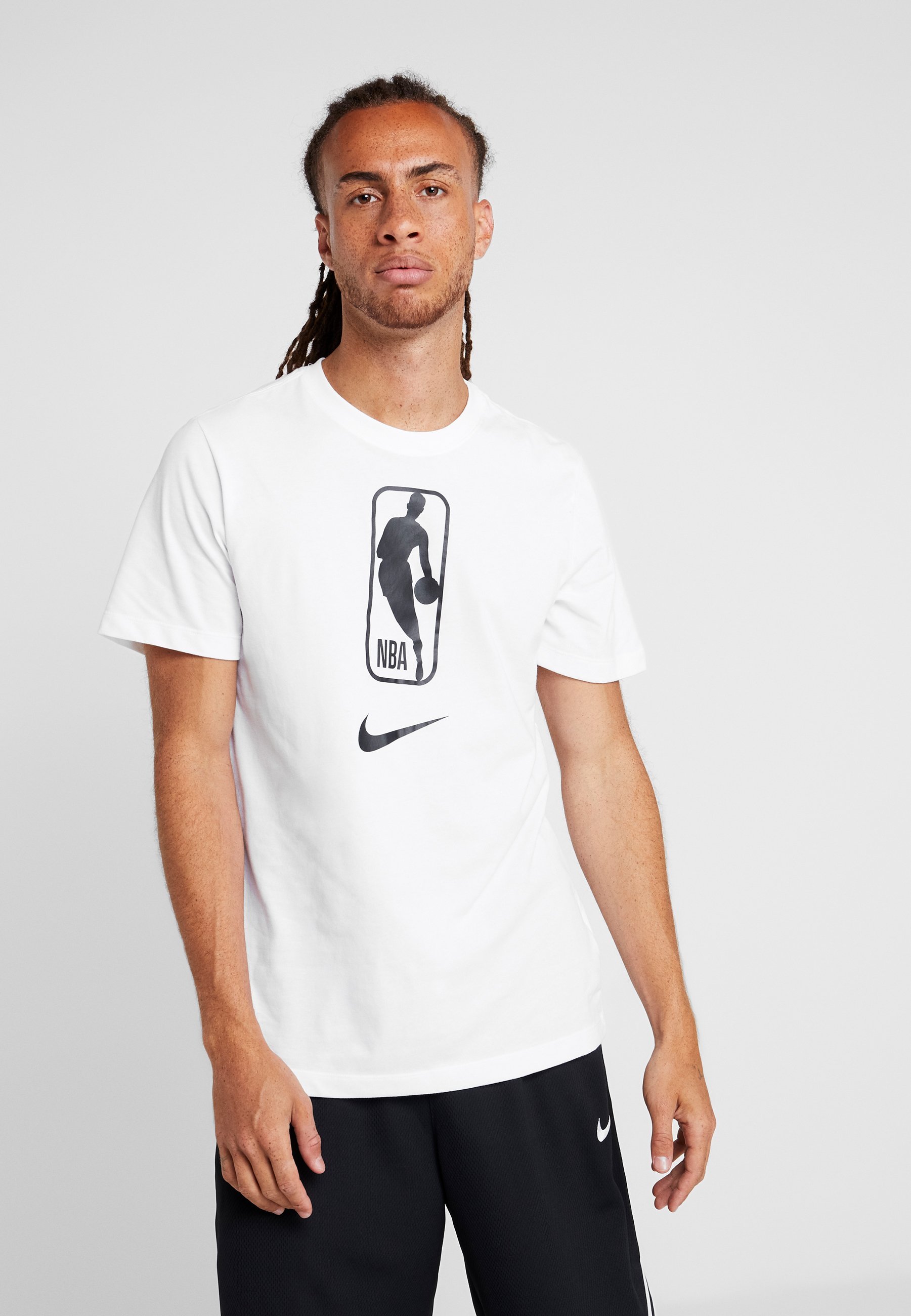 Nike Performance NBA DRY TEE - T-shirt met print - wit