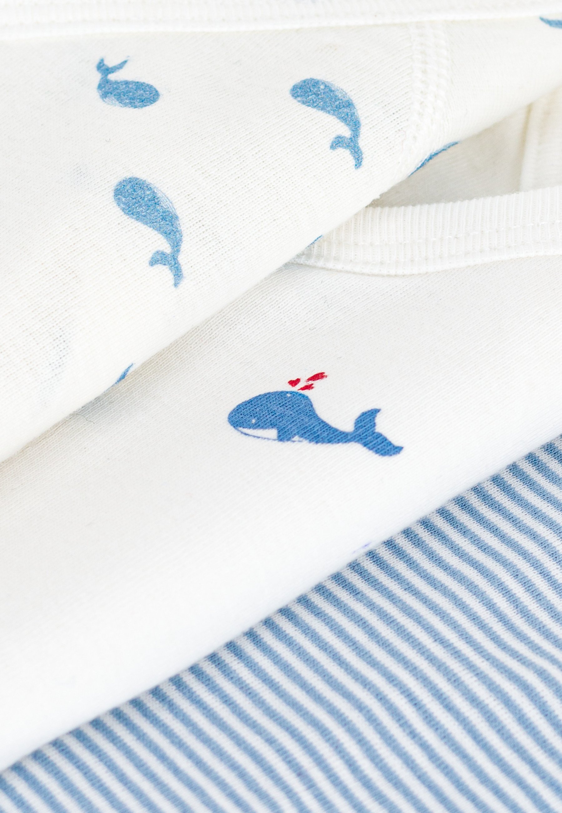 Petit Bateau 3 PACK UNISEX - Body - veelkleurig