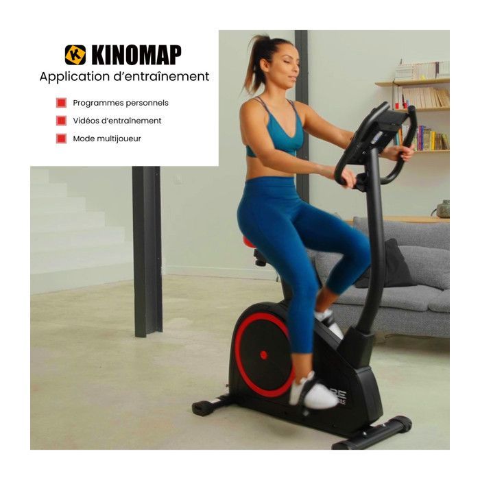 Bicicleta ergométrica - CARE - CV-385 - Ergômetro e conectada
