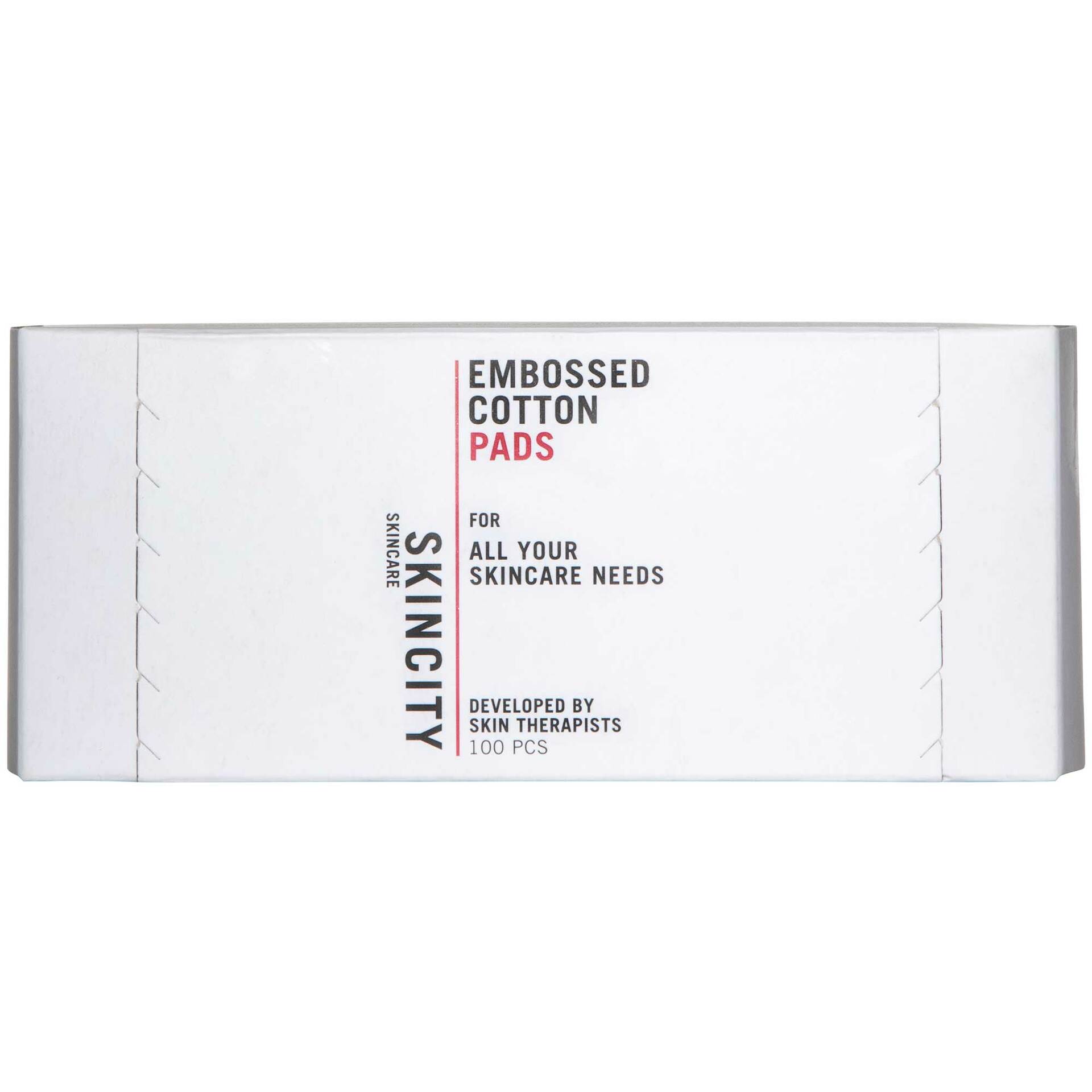 Ανάγλυφα βαμβακερά επιθέματα 100 τεμαχίων - Skincity Skincare
