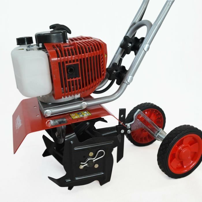 HECHT 752 Rotorkultivator - 2-taktmotor - 25 cm werkbreedte - 16 tanden