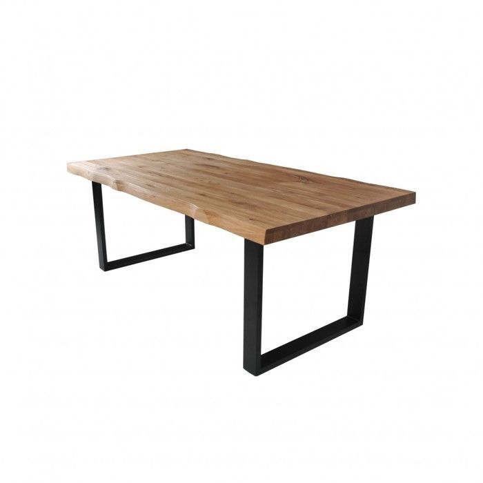 CANTAL eettafel 200x100 - 10 personen / Massief eikenhout