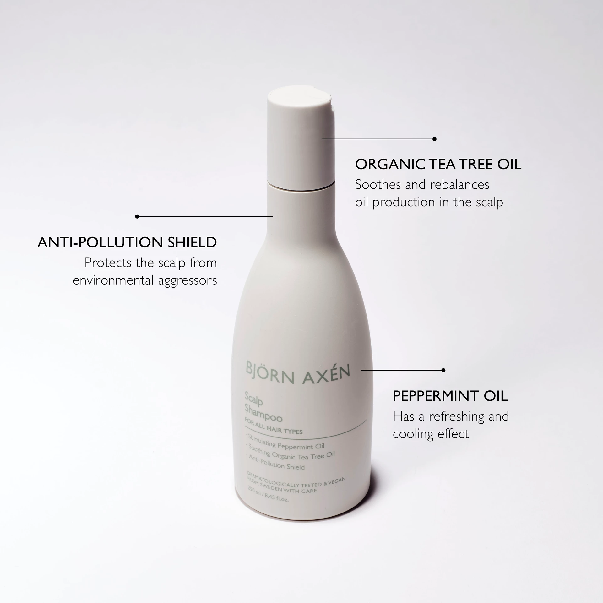Fejbőr sampon 250 ml - Björn Axén