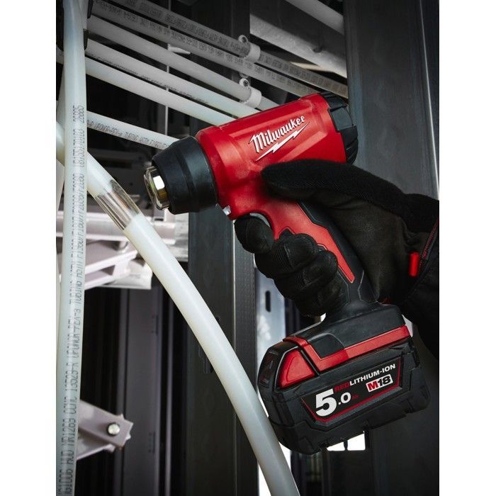 Pistola de calor - MILWAUKEE - M18 BHG-0 - 18V - Inalámbrica - Temperatura máxima 470°C