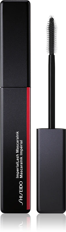 Máscara Shiseido ImperialLash MascaraInk: volumizadora, alongadora e separadora de cílios.