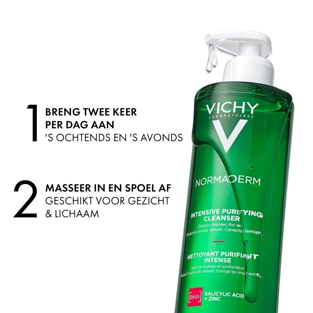 Vichy gel za čišćenje lica Normaderm Phytosolution intenzivni gel za čišćenje - 200 ml