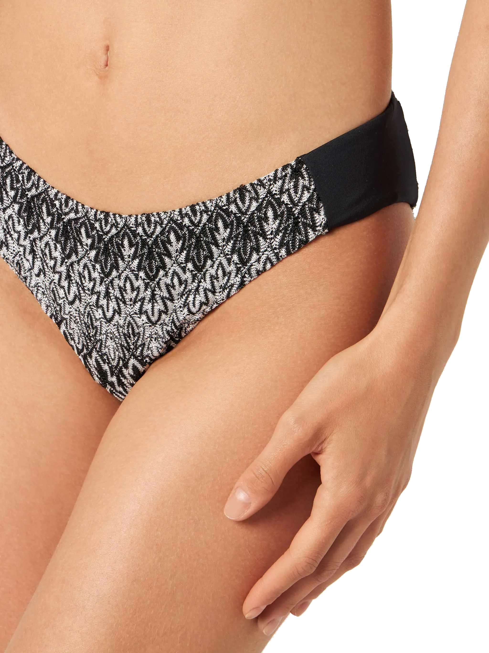 Damesbikini met chevron- en driehoeksdesign