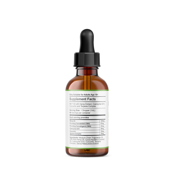 CBDfx Wellness 2:1 olejové kapky - 4000 mg CBD/2000 mg CBG | Zdraví | Superdrug