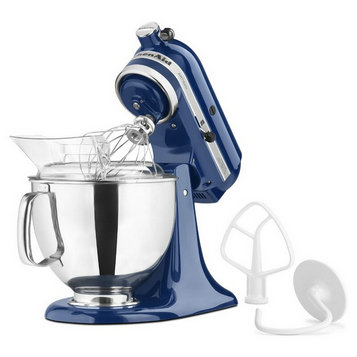 KitchenAid KSM150PSBW Artisan-sarjan 5 litran yleiskone kallistuspäällä, Blue Willow