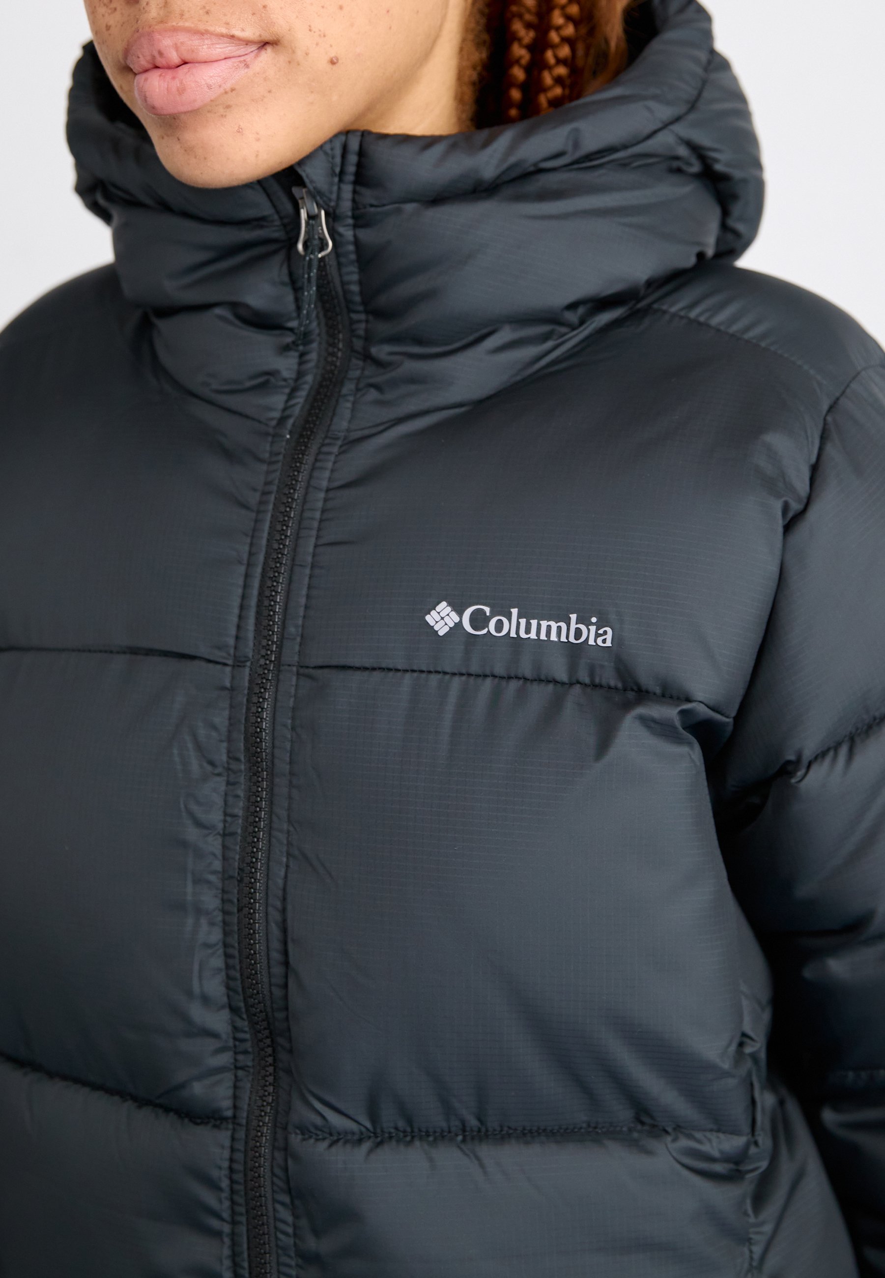 Columbia PUFFECT™ II MID HOODED - Zimní kabát - black