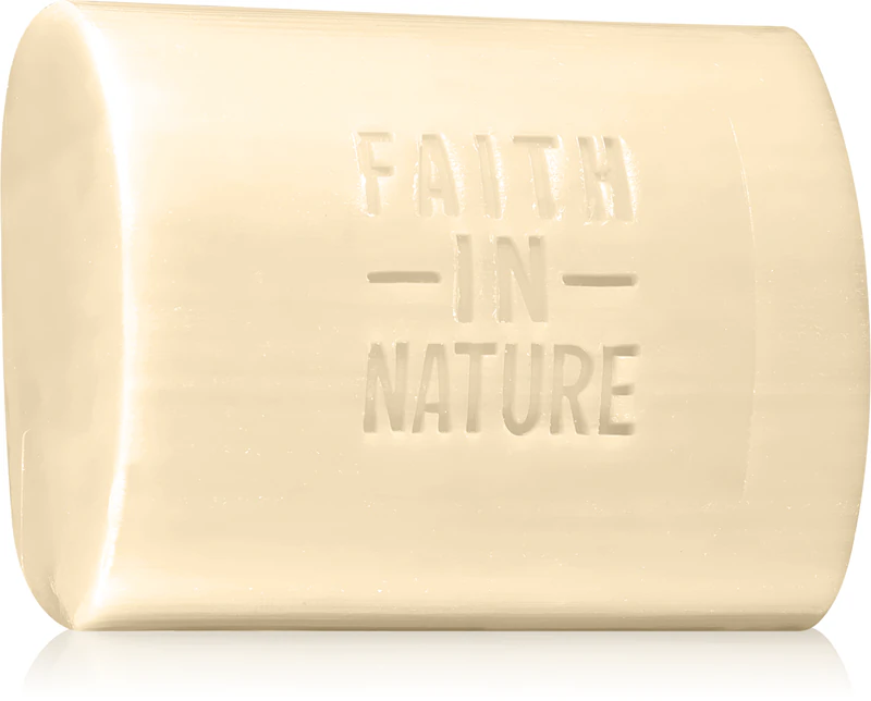 Sabonete artesanal Faith In Nature com aroma de lavanda.