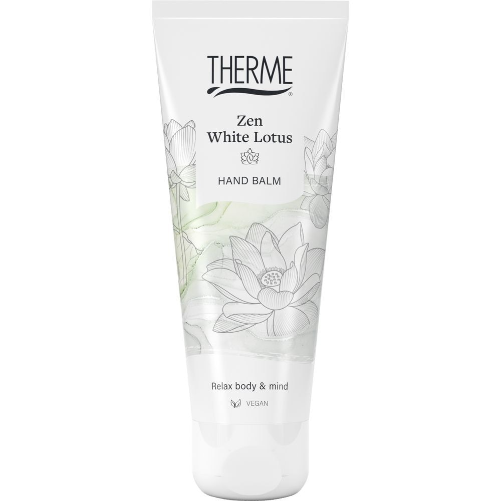 THERME Zen Crema Mani e Balsamo Mani al Loto Bianco - 75 ml