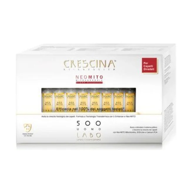 CRESCINA Crescina Super Formula 500 Hommes 20 bouteilles