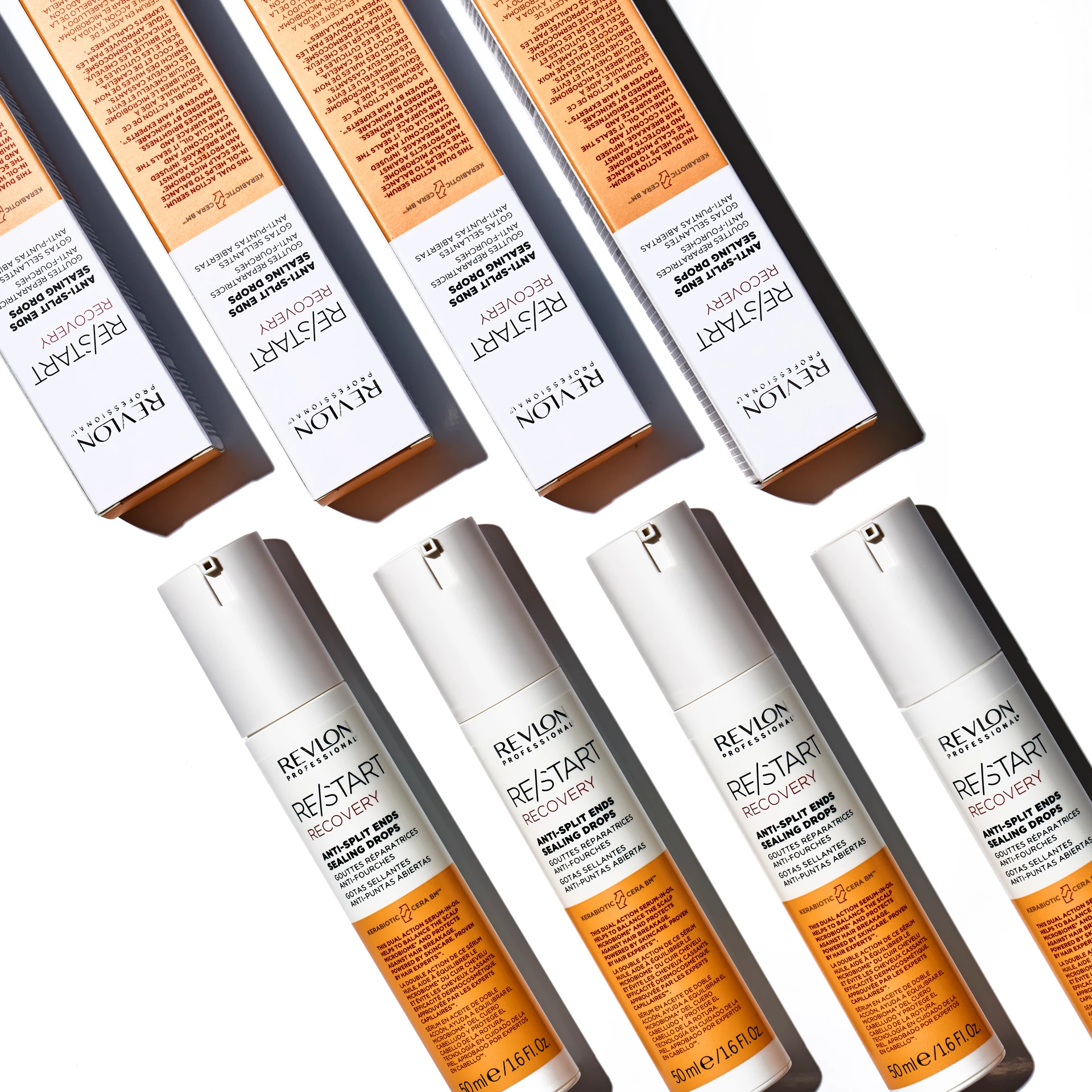 Re/Start Recovery kapi za zatvaranje ispucalih vrhova kose 50 ml - Revlon Professional