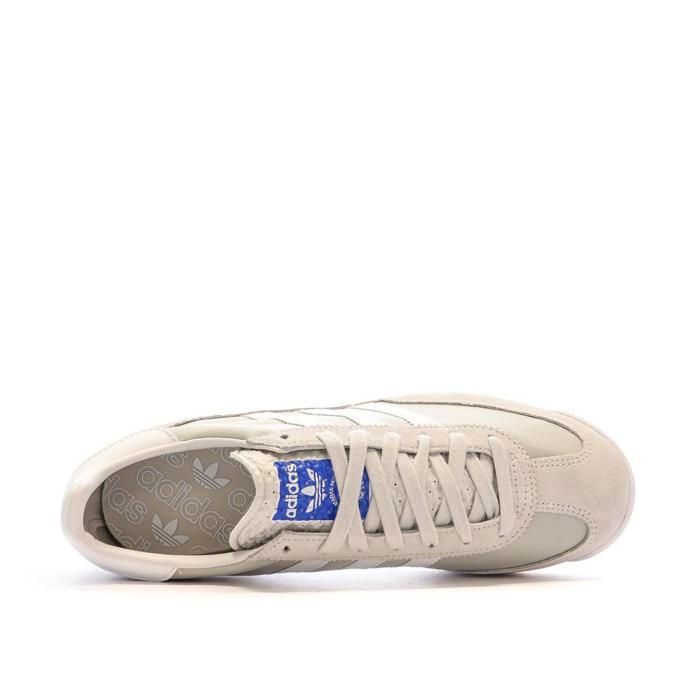Adidas SL 72 herensneakers in beige/roze/grijs.
