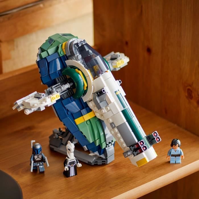 LEGO Star Wars 75433 L’Attaque des Clones Le Vaisseau de Jango Fett - Jouet dès 9 ans