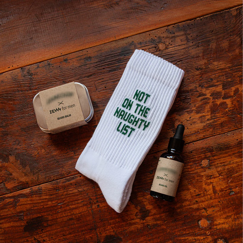 Conjunto de presente Zew For Men Not Naughty Lumberjack J****** para homens