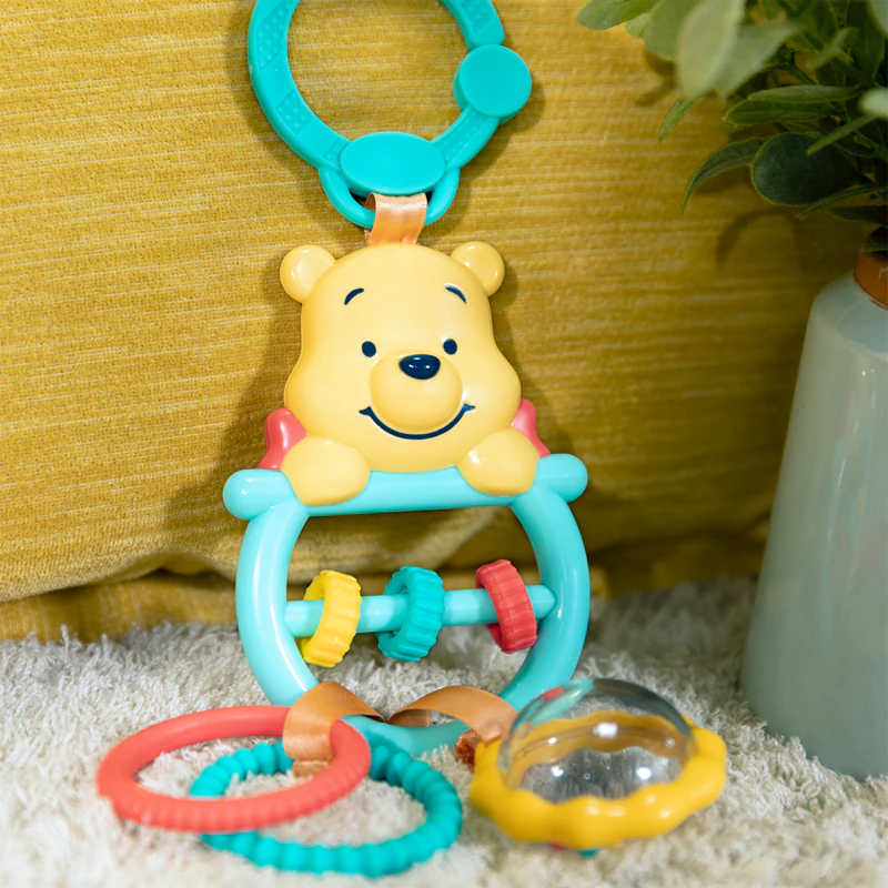 Bright Starts Winnie de Pooh Drukke Beer Educatief Speelgoed