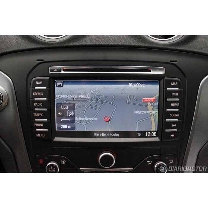Tarjeta SD GPS - TOM TOM - MCA v12 - Europa 2022 - Advertencia de zona peligrosa - Negro