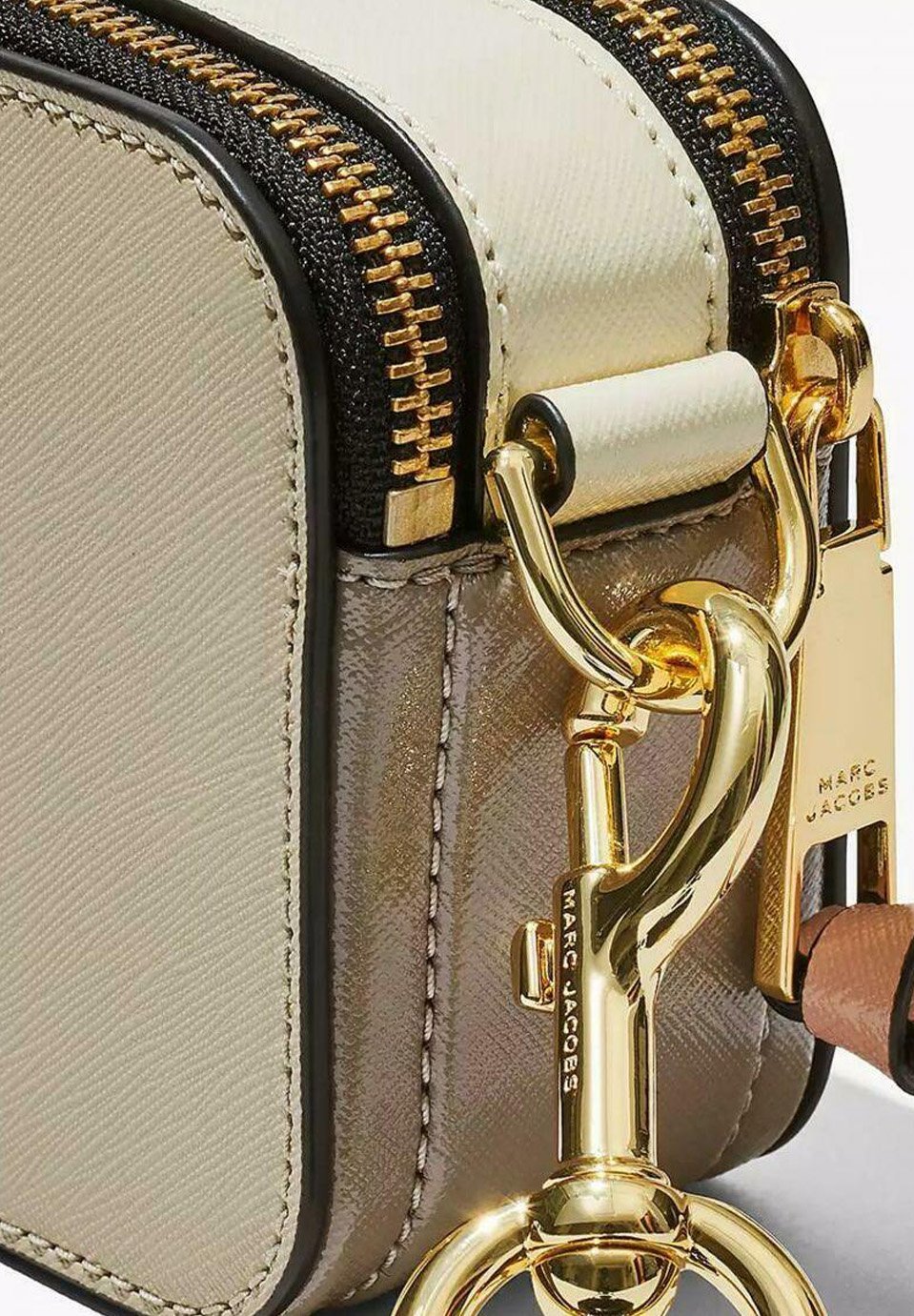MARC JACOBS THE SNAPSHOT - Kabelka přes rameno - kaki