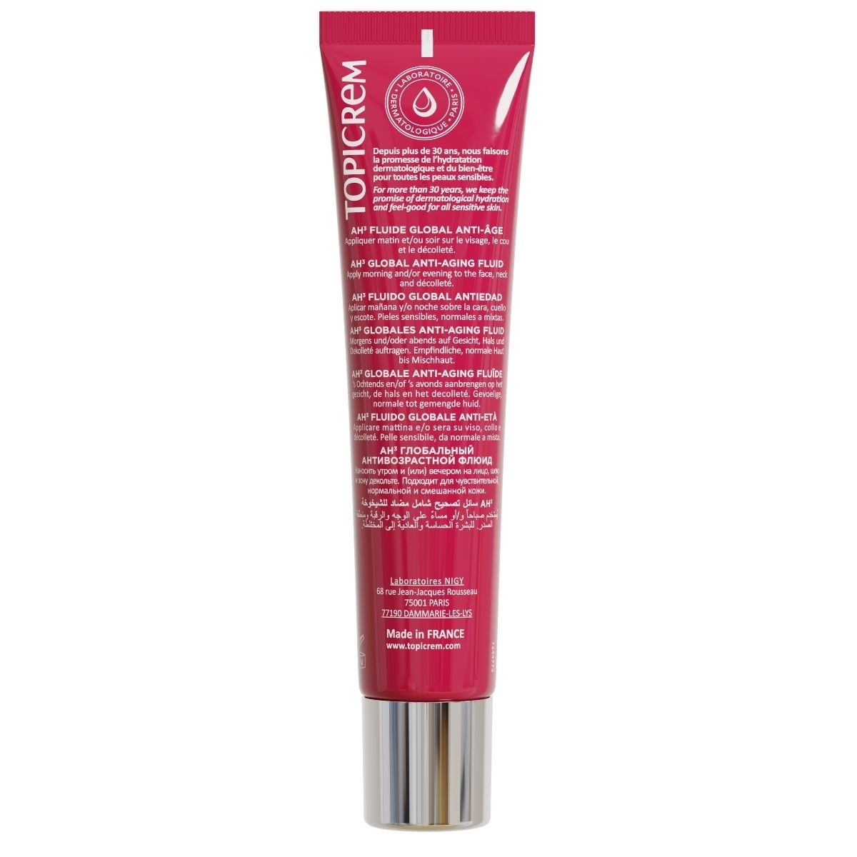 Topicrem AH3 Fluide Global anti-âge