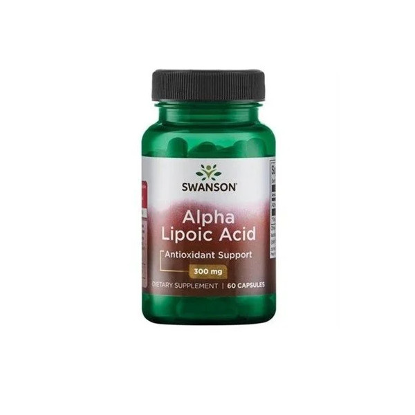 Swanson ALA kwas alfa liponowy 300 mg