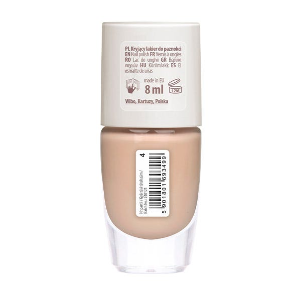 Heltäckande nagellack Naken