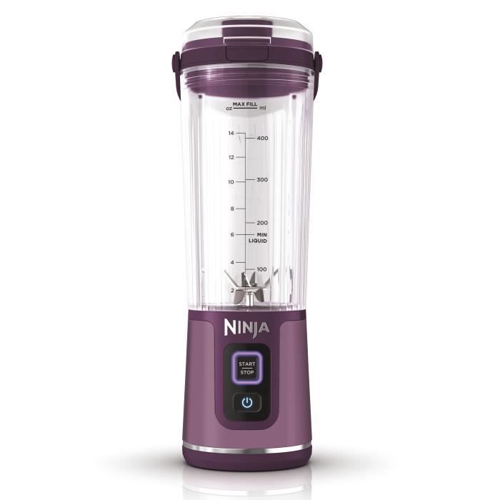 Ninja Blast draagbare blender - BC151EUPR - 530 ml kom - 2 uur batterijduur - Draadloos - BPA-vrij - Paars