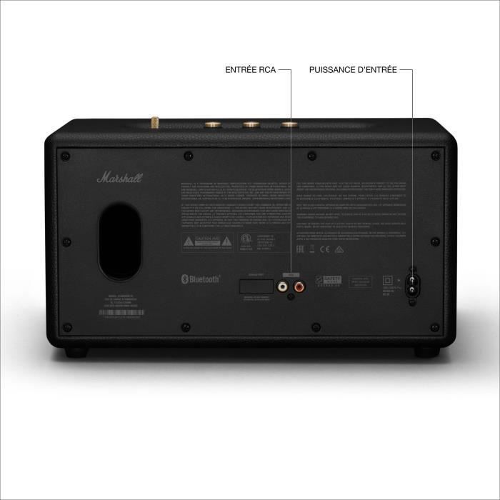 Caixa de Som Bluetooth Sem Fio Marshall Stanmore III Preta