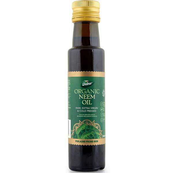 Dabur Organikus Neem olaj nyers extra szűz és hidegen sajtolt kivonattal