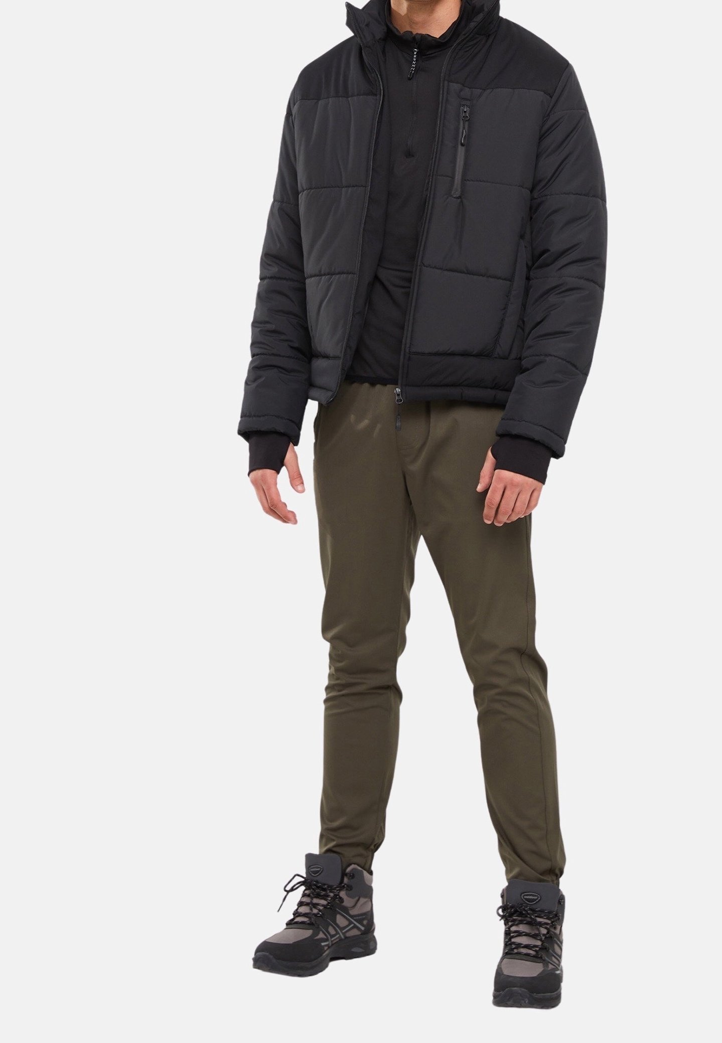 LC Waikiki télikabát - fekete