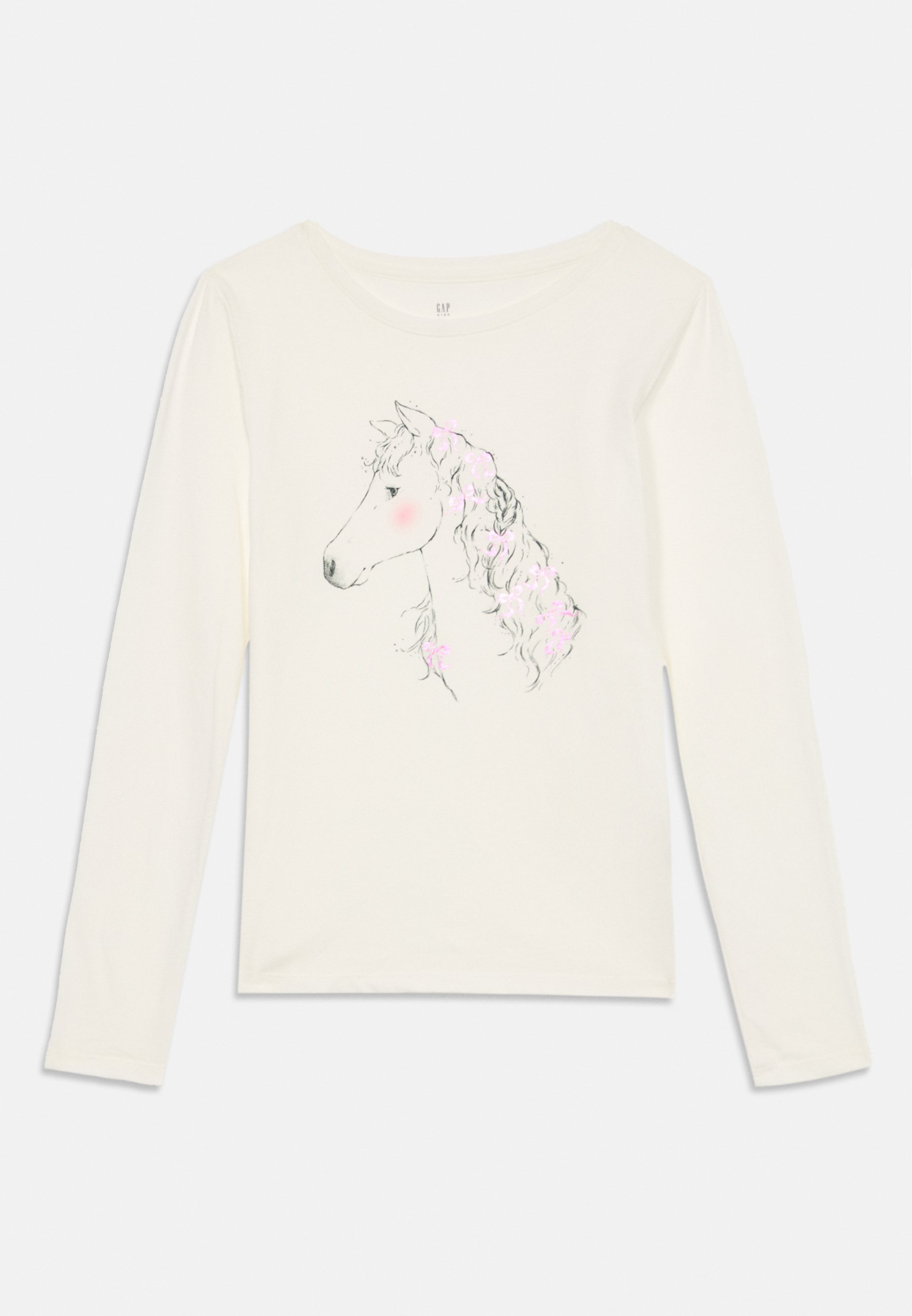 GAP VALUE GRAPHIC 2er-Pack Mädchen – Langarmshirt – rosa/cremeweiß