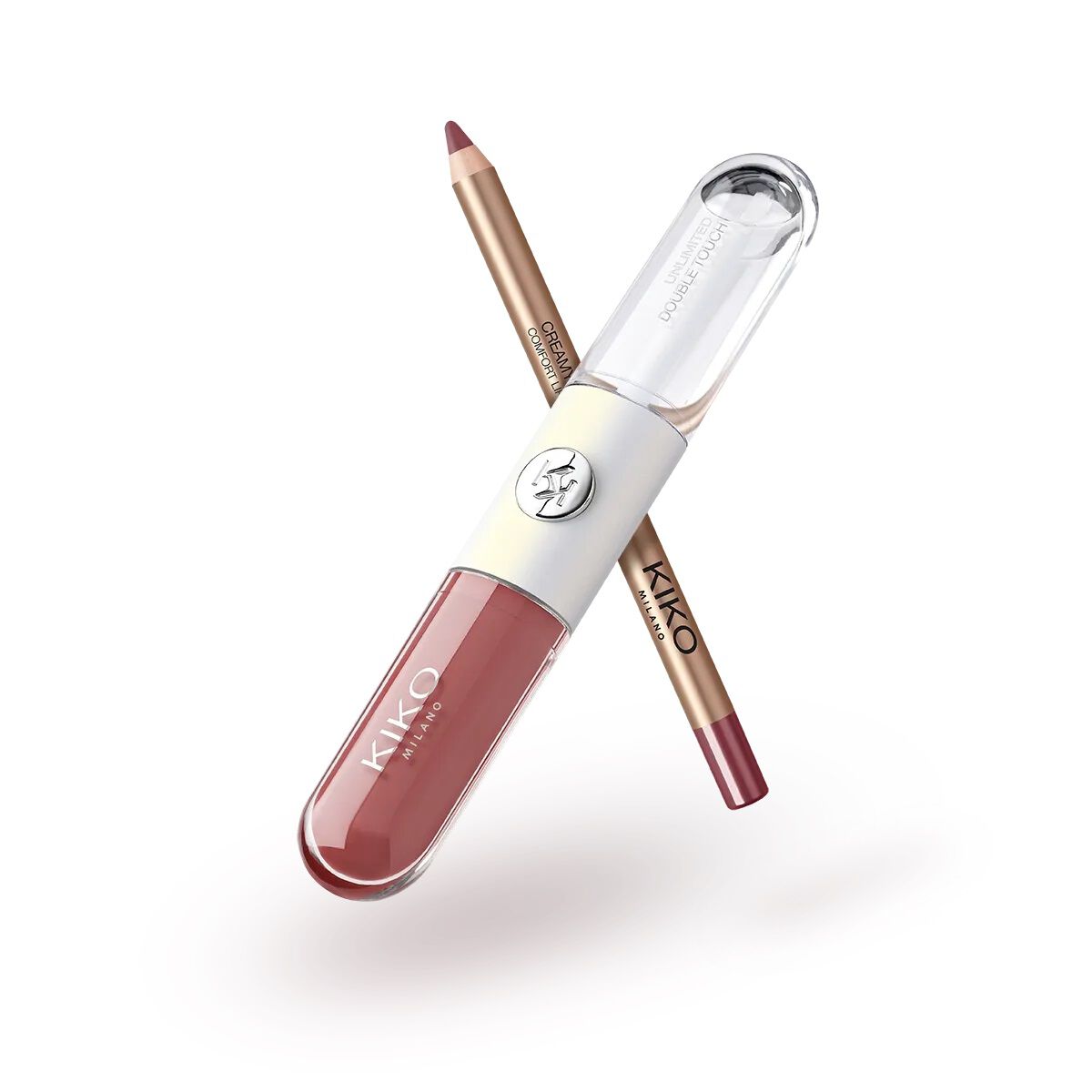 Dárková sada na rty Kiko Milano Snow-Kissed Holiday My Perfect Combo Lips